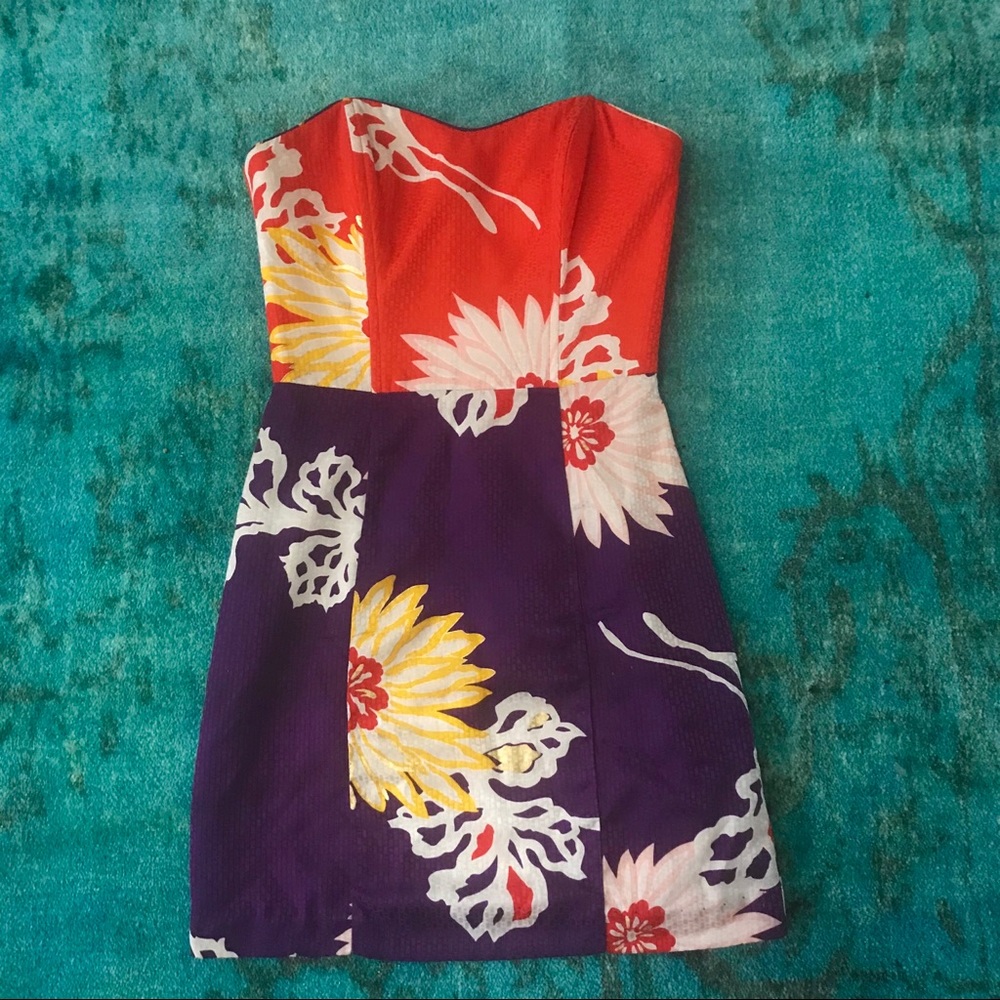 Corey Lynn Calter strapless dress